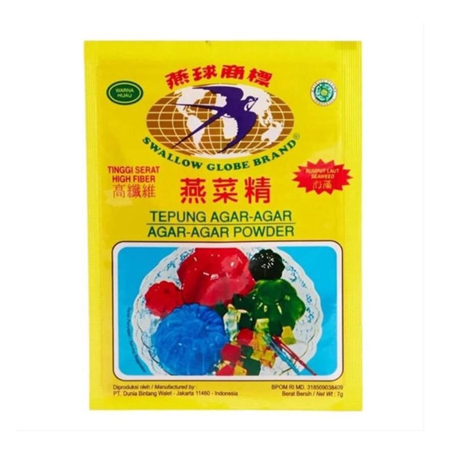 (P) Agar-Agar Swallow Globe 7gr
