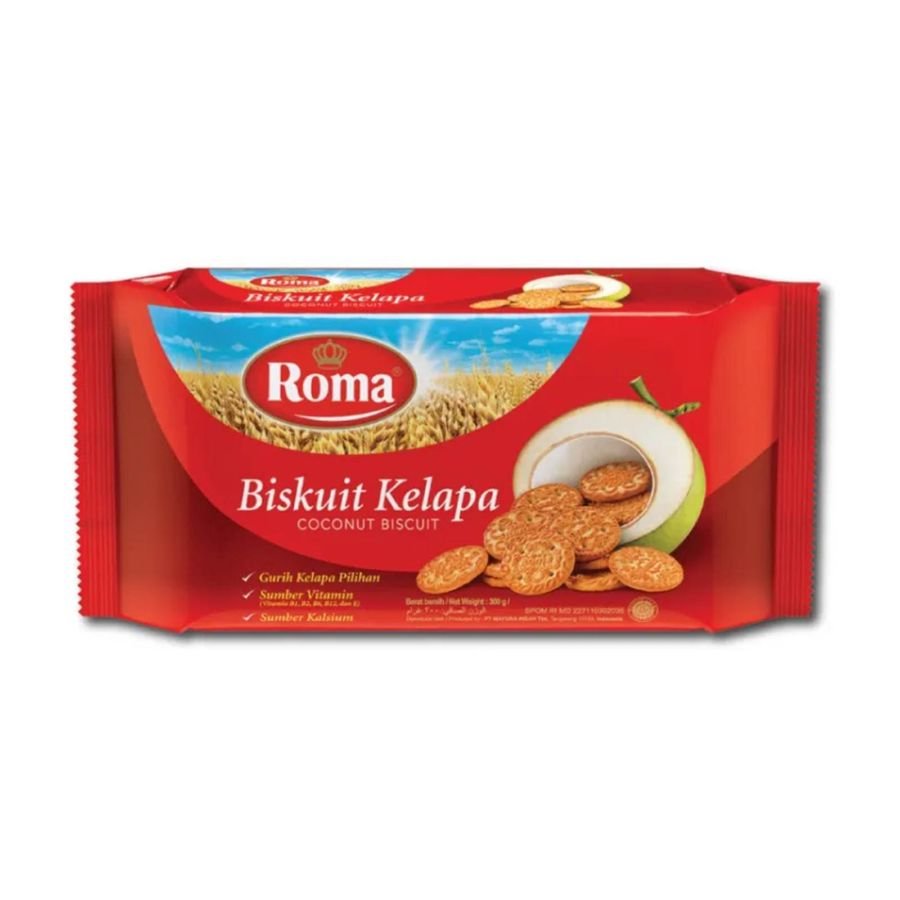 (P) Biscuit Roma Kelapa 300gr
